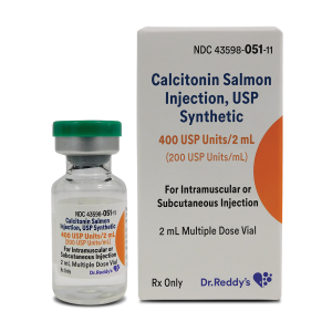 Calcitonin Salmon Injection, USP Synthetic 400 USP Units/2 mL (200 USP Units/mL)