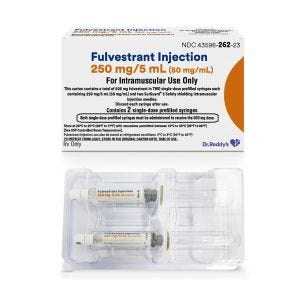 Fulvestrant Injection 250 mg/5 mL (50 mg/mL)